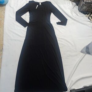 Guess Black Long Sleeve Wedding Dress